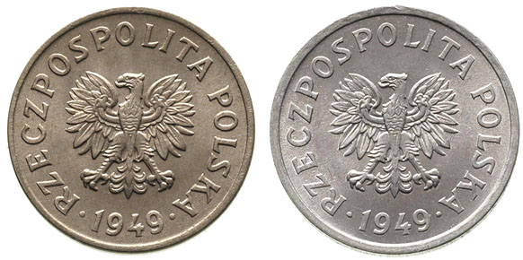 20  1949 -   / 20 groszy 1949